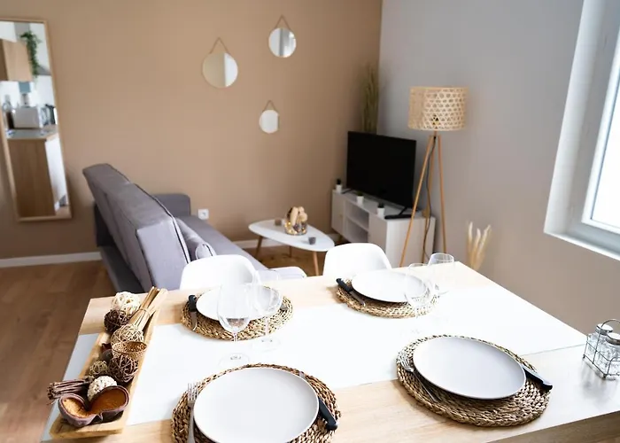 Apartament Calme & Confort Avec Parking Prive A *